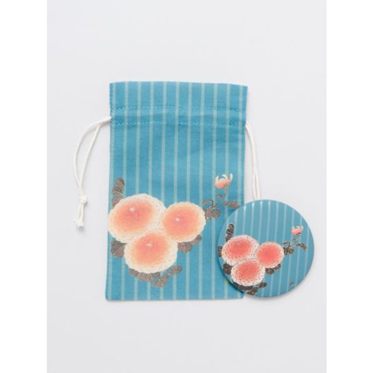 その他7 | 【カヤ】若冲鏡 巾着付き | アミナコレクション