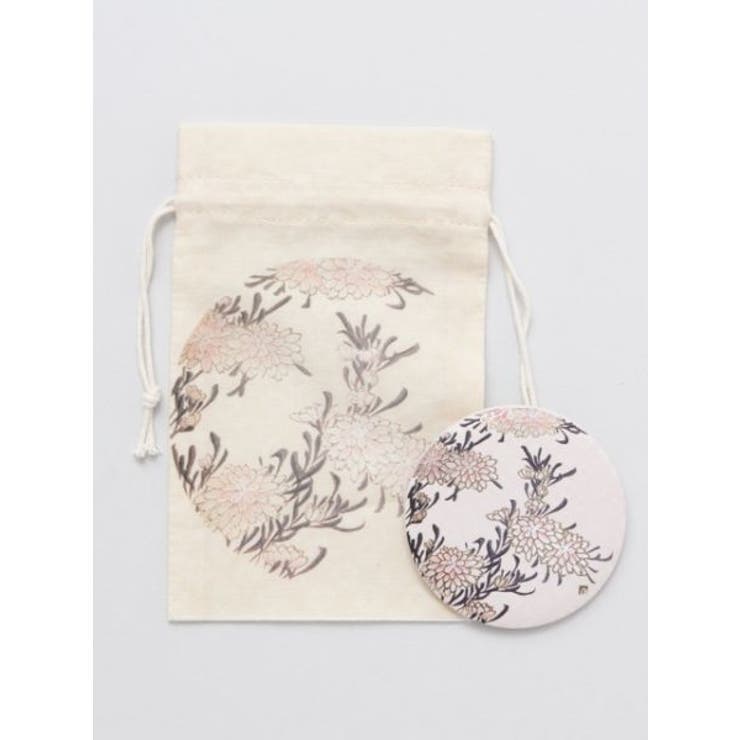 その他8 | 【カヤ】若冲鏡 巾着付き | アミナコレクション