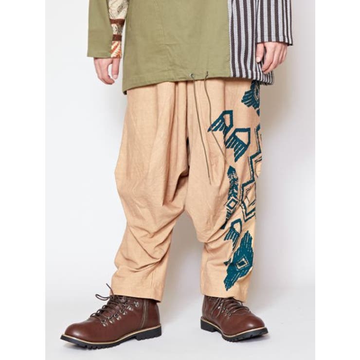 チャイハネ Yul オルテガ柄変形サルエルパンツ 品番 Acnw チャイハネ チャイハネ のレディースファッション通販 Shoplist ショップリスト