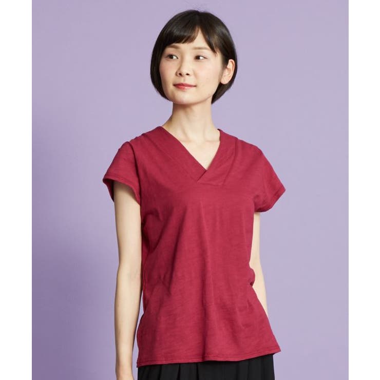 エンジ | 【カヤ】霞襦袢 中着 | アミナコレクション 