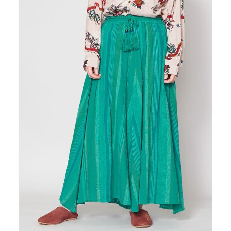 チャイハネ】南インド織りモルジブスカート[品番：ACNW0014320