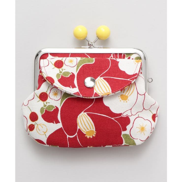 レッド | 【カヤ】レトロヴィンテージ調親子がま口 | アミナコレクション 