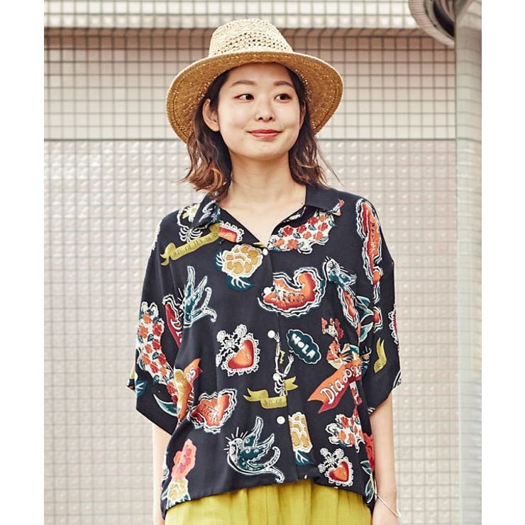 チャイハネ アルマアロハシャツ 品番 Acnw チャイハネ チャイハネ のレディースファッション通販 Shoplist ショップリスト