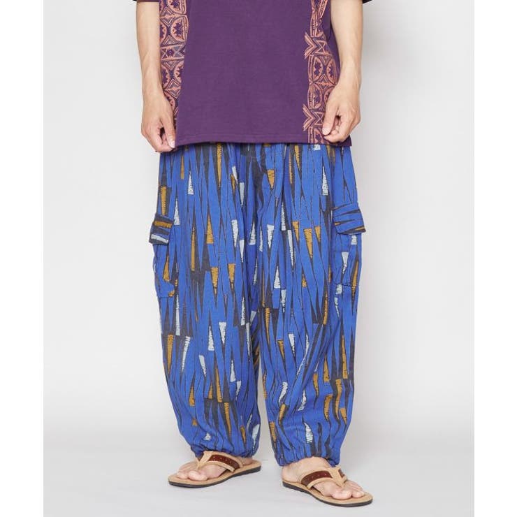 チャイハネ アフリカン幾何学柄men Sパンツ 品番 Acnw チャイハネのメンズファッション通販 Shoplist ショップリスト