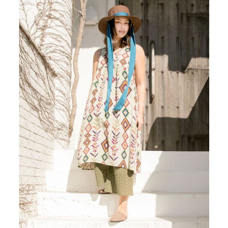 チャイハネ Yul アジラルノースリーブワンピース 品番 Acnw チャイハネ チャイハネ のレディースファッション通販 Shoplist ショップリスト