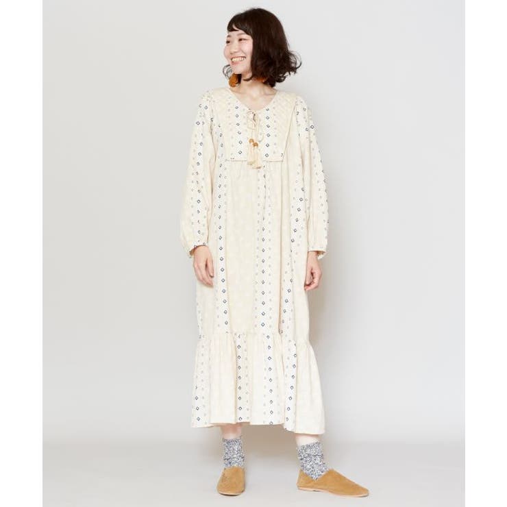 チャイハネ バンダナ柄ティアードワンピース 品番 Acnw チャイハネ チャイハネ のレディースファッション通販 Shoplist ショップリスト