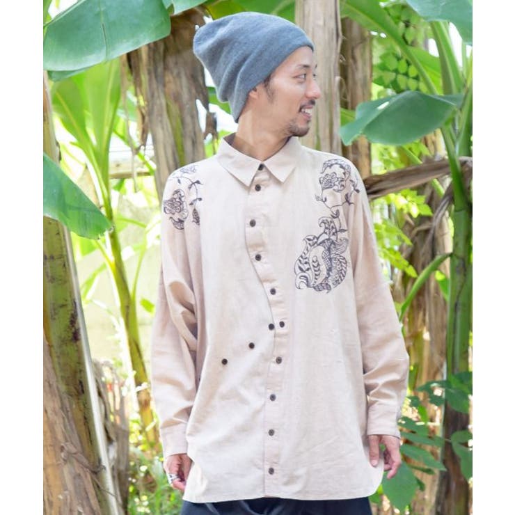 チャイハネ スペインシーmen S変形シャツ 品番 Acnw チャイハネのメンズファッション通販 Shoplist ショップリスト