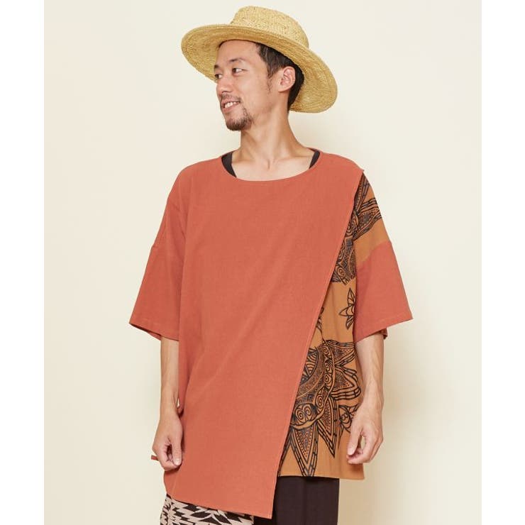 オレンジ | 【チャイハネ】スキナド変形MEN'Sトップス | アミナコレクション