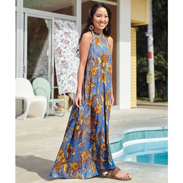 Kahiko ロアマナホルターネックワンピース 品番 Acnw チャイハネ チャイハネ のレディースファッション通販 Shoplist ショップリスト