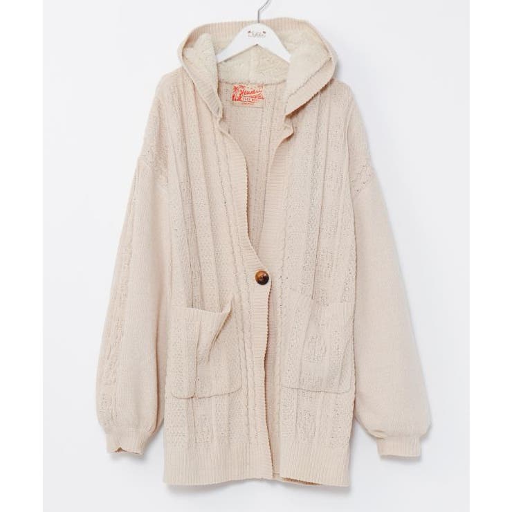 Kahiko マウリィフードニットカーディガン 品番 Acnw チャイハネ チャイハネ のレディース ファッション通販 Shoplist ショップリスト