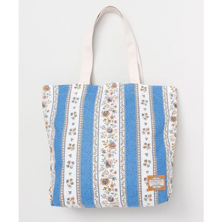 ホワイト×ブルー | 【欧州航路】プロバンスビッグトートバッグ | アミナコレクション