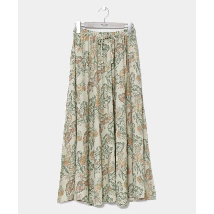 カーキ | 【Kahiko】クプナロングスカート | アミナコレクション 