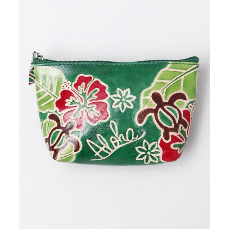グリーン | 【カヒコ】パウオレポーチ | アミナコレクション 