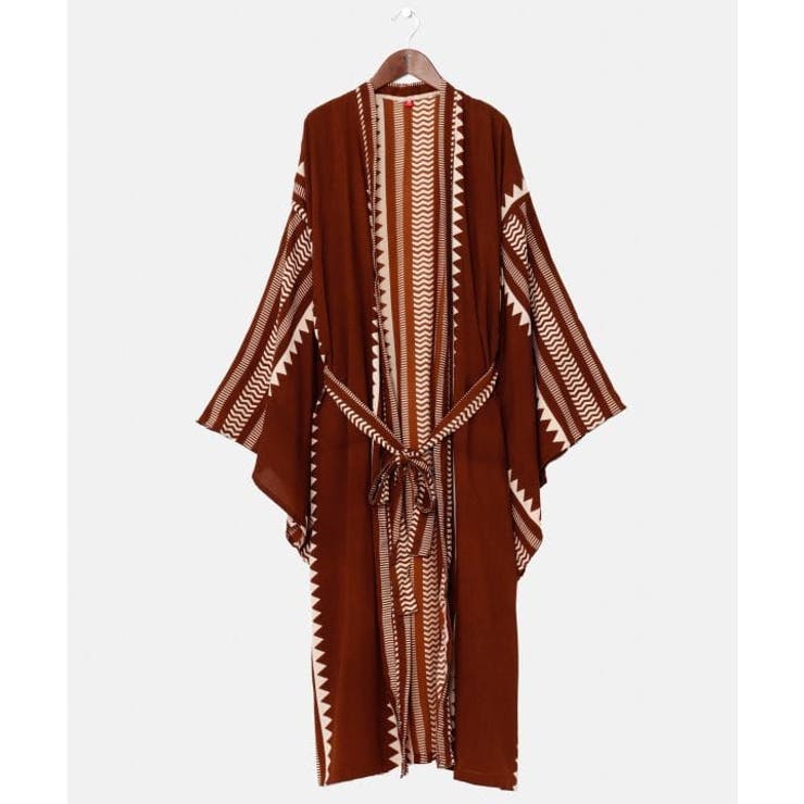 ブラウン | 【チャイハネ】アイセブルロングカーディガン | アミナコレクション 