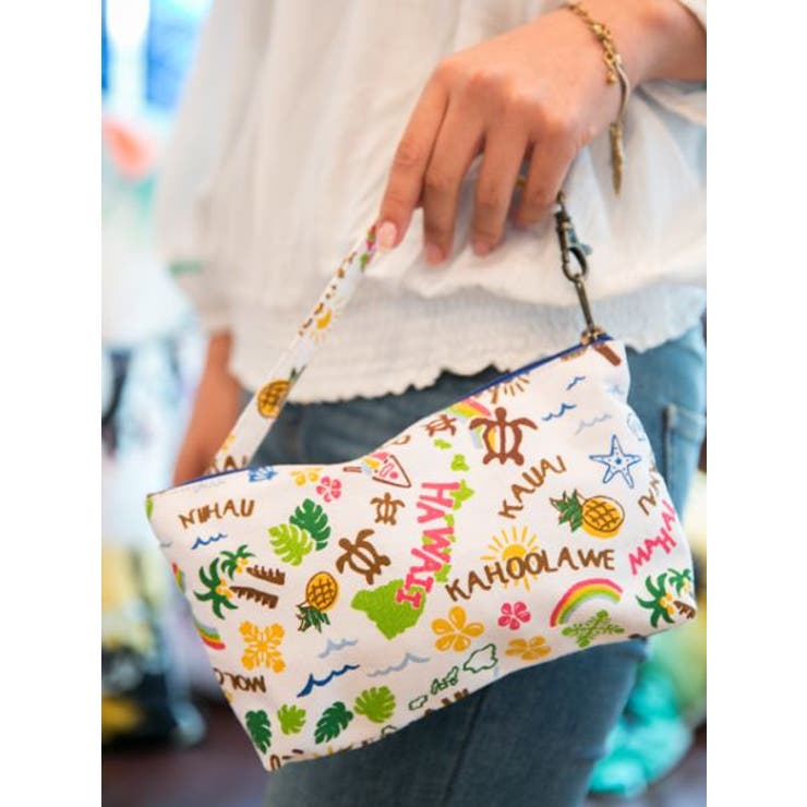 【Kahiko】アロハ バッグインバッグ | アミナコレクション  | 詳細画像1