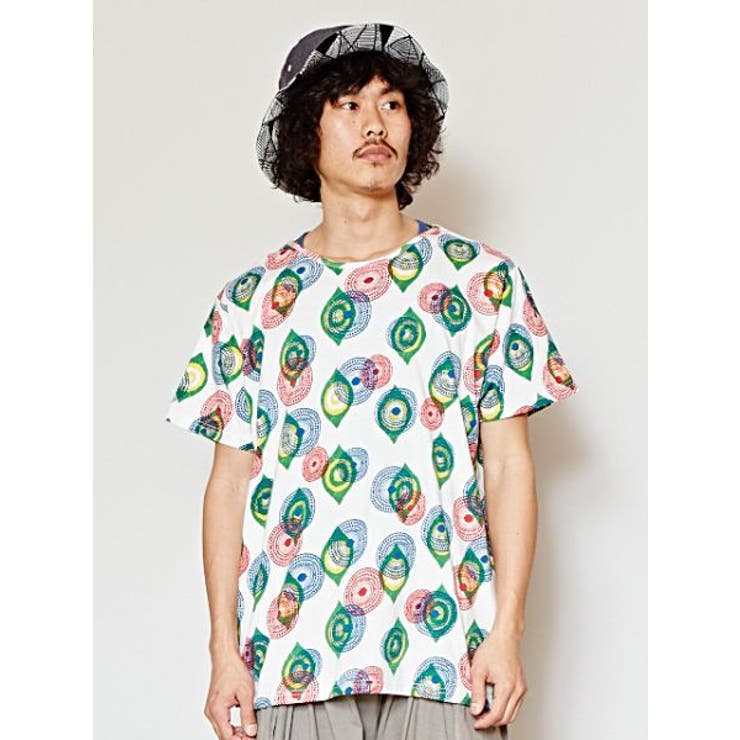 チャイハネ アフリカン パーニュ柄メンズｔシャツ 品番 Acnw チャイハネのメンズファッション通販 Shoplist ショップリスト