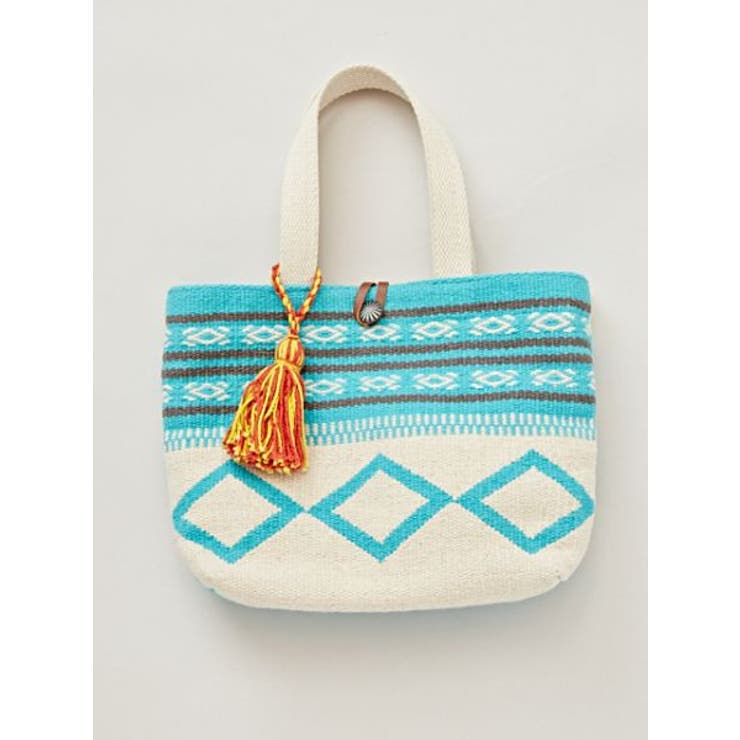 【チャイハネ】HAND WOVEN RUGS メキシカン柄織りトートバッグ | アミナコレクション  | 詳細画像10