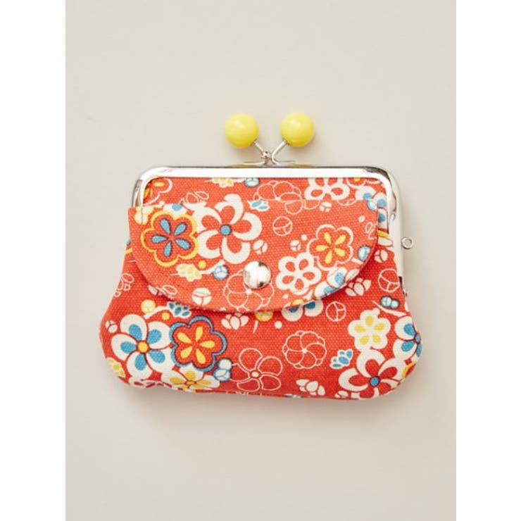 レッド | 【カヤ】帆布堂 和華 親子がま口 | アミナコレクション 