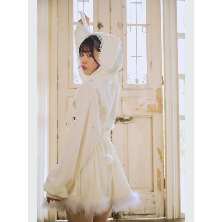 KLEIN D´OEIL ツーピース キャミソール ＆スカート 黒×白 38-