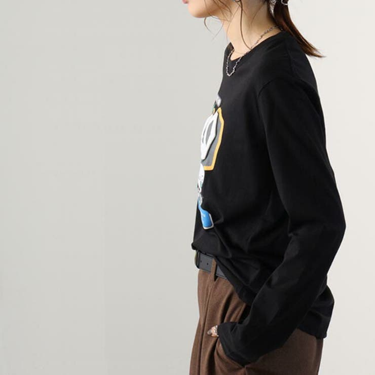 バッドばつ丸 長袖 Tシャツ カジュアル サンリオキャラクターズ | CharaBasket | 詳細画像9 