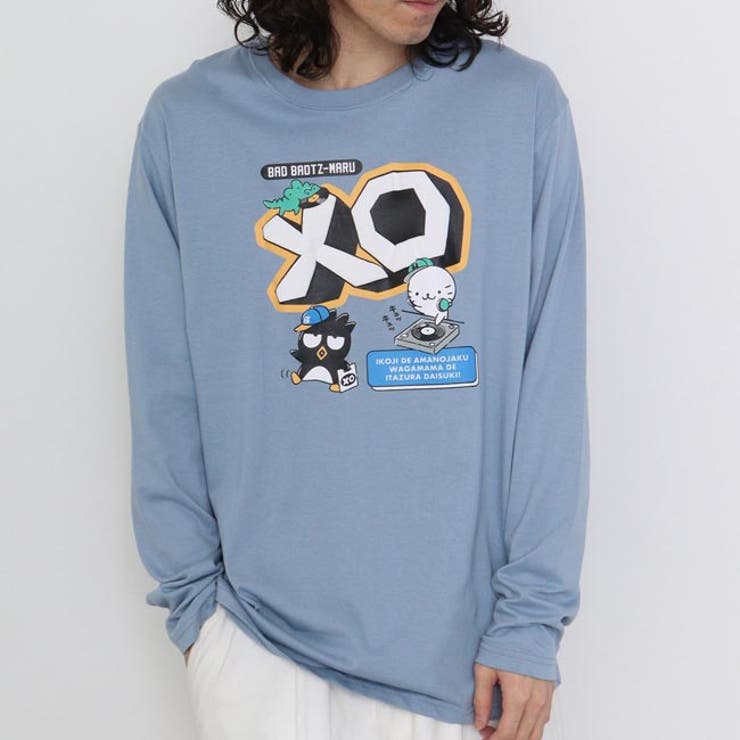バッドばつ丸 長袖 Tシャツ カジュアル サンリオキャラクターズ | CharaBasket | 詳細画像12 