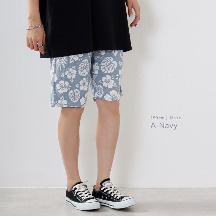 アロハ ハーフ パンツ ハワイアン 夏 カジュアル サーフ ALOHA | CharaBasket | 詳細画像2 