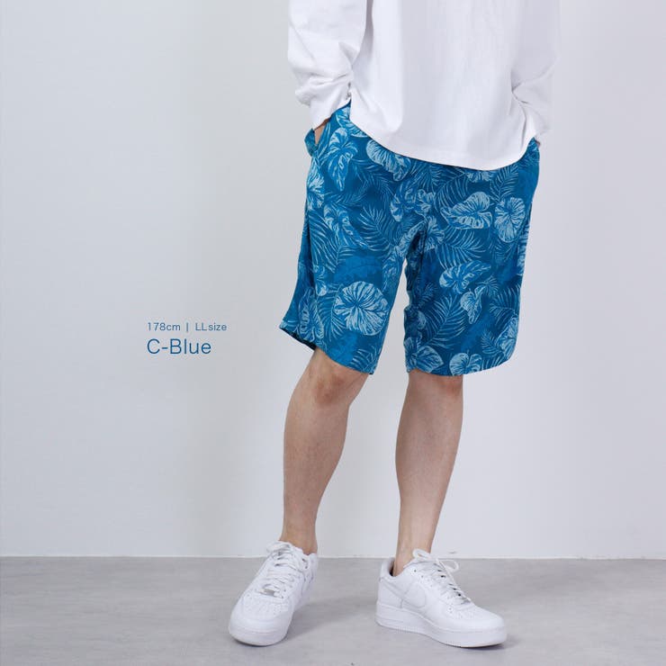 クリームソーダ　アロハハーフパンツ クリームソーダ アロハハーフパンツ