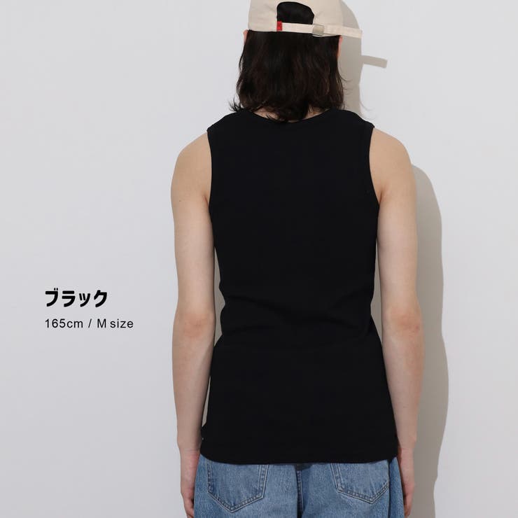 タンクトップ トップス インナー 下着 スポーツ ジム ノースリーブ | CharaBasket | 詳細画像13 