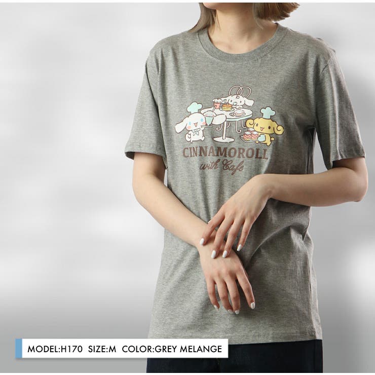 シナモロール Tシャツ 半袖[品番：YSDW0002422]｜CharaBasket