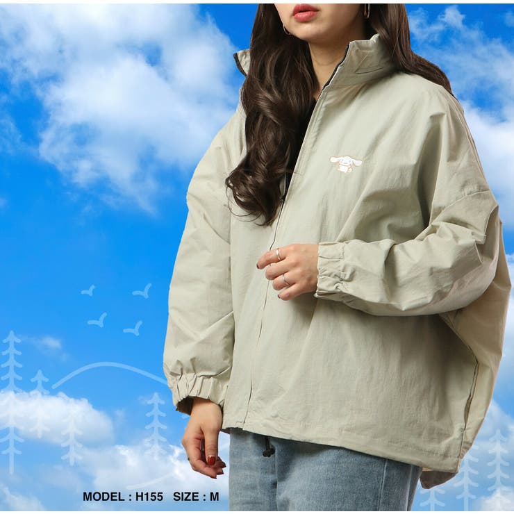 シナモロール ウィンドブレーカー アウター | CharaBasket | 詳細画像2 