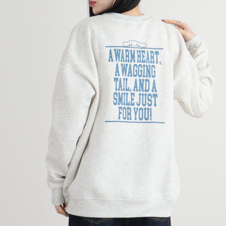 シナモロール 裏起毛 スウェット | CharaBasket | 詳細画像1 