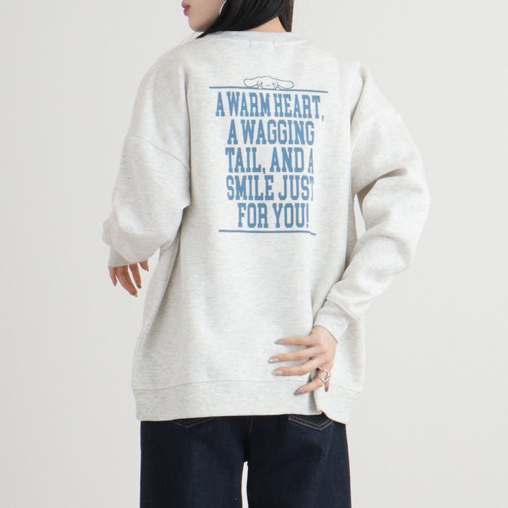 シナモロール 裏起毛 スウェット | CharaBasket | 詳細画像3 