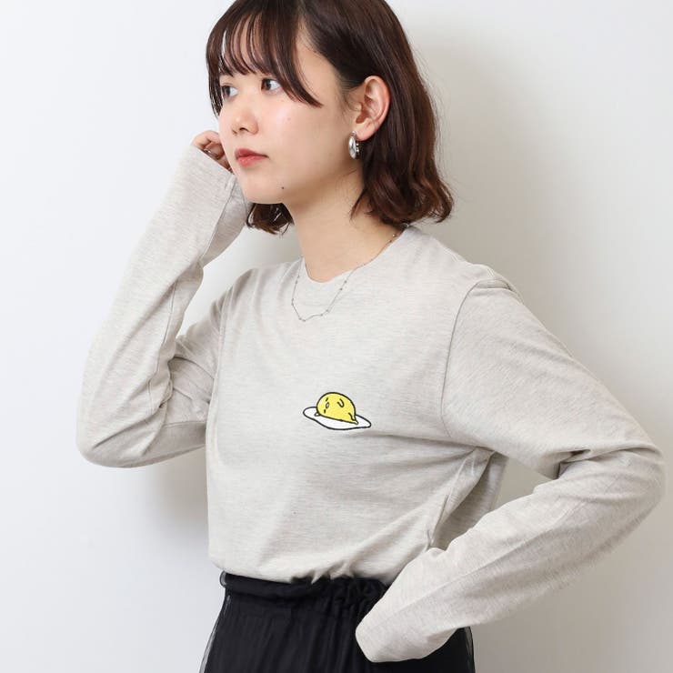 ぐでたま Tシャツ 長袖 | CharaBasket | 詳細画像2 