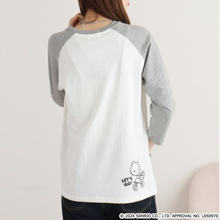 ハローキティ Tシャツ 長袖 | CharaBasket | 詳細画像3 