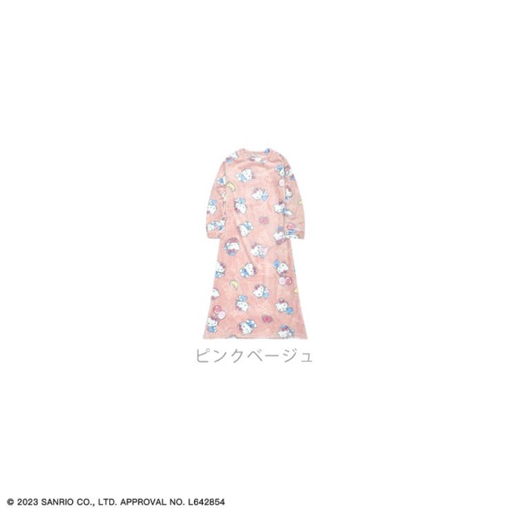 ハローキティ ルームウェア ワンピース[品番：YSDW0002886