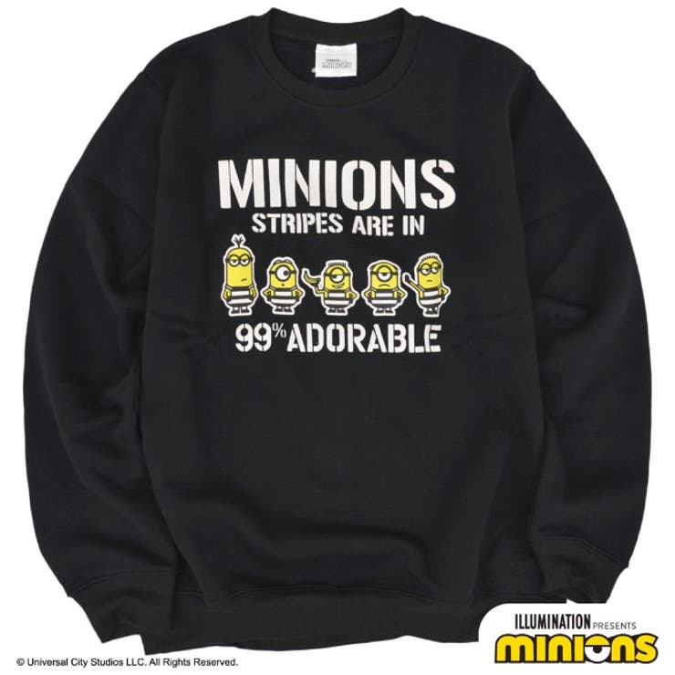 ミニオン 裏起毛 トレーナー 秋冬 ミニオンズ プリント スウェット | CharaBasket | 詳細画像4 