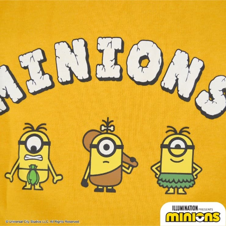 ミニオン 裏起毛 トレーナー 秋冬 ミニオンズ 原始人風 プリント スウェット | CharaBasket | 詳細画像5 