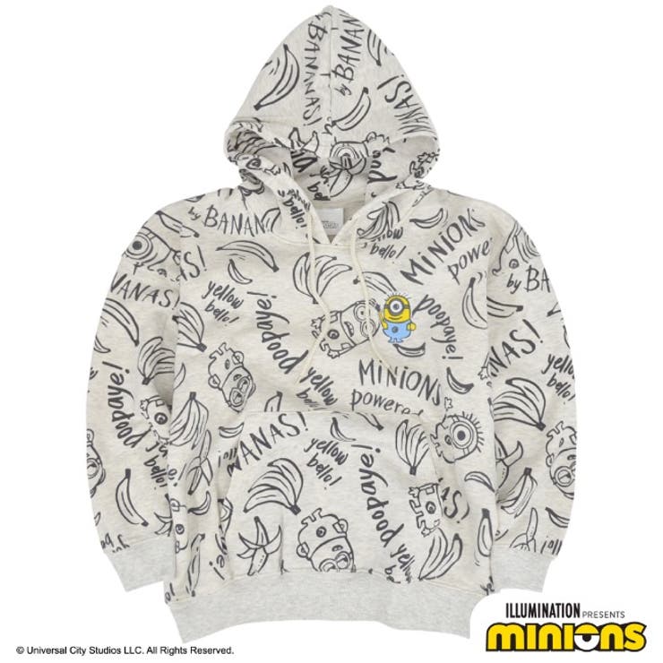 ミニオン 裏起毛 パーカー | CharaBasket | 詳細画像4 