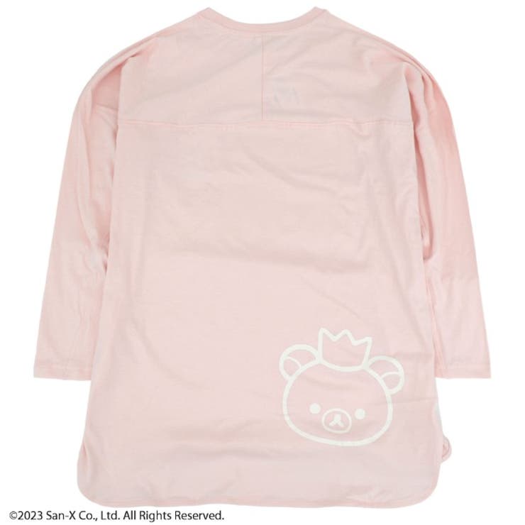 リラックマ チュニック 長袖 Tシャツ 春夏秋 San-x Rilakkuma | CharaBasket | 詳細画像13 