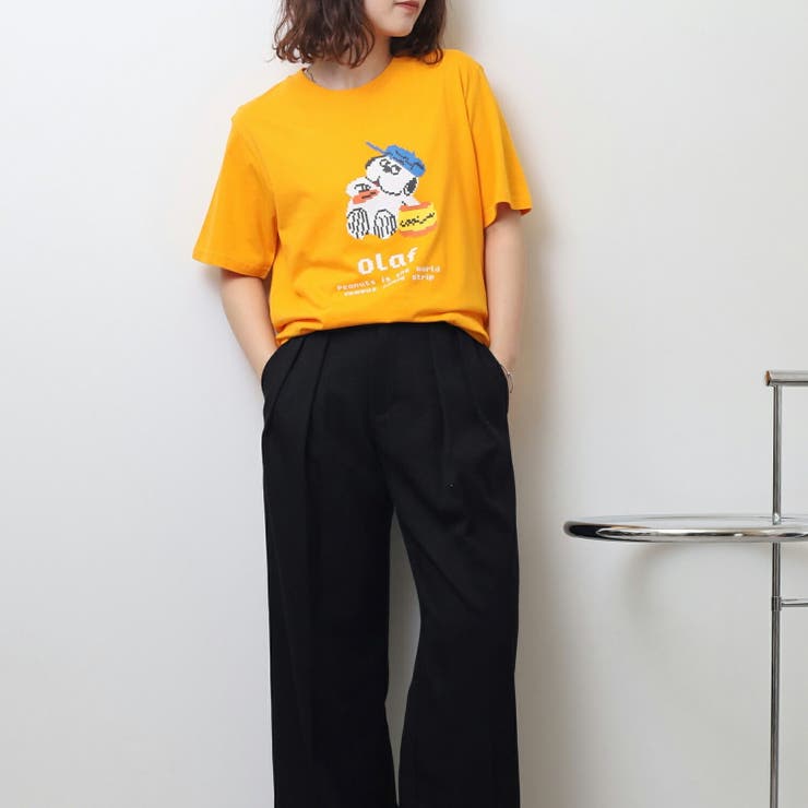 スヌーピー オラフ Tシャツ | CharaBasket | 詳細画像2 