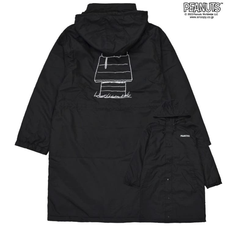 スヌーピー フリース ベンチコート | CharaBasket【MEN】 | 詳細画像8 