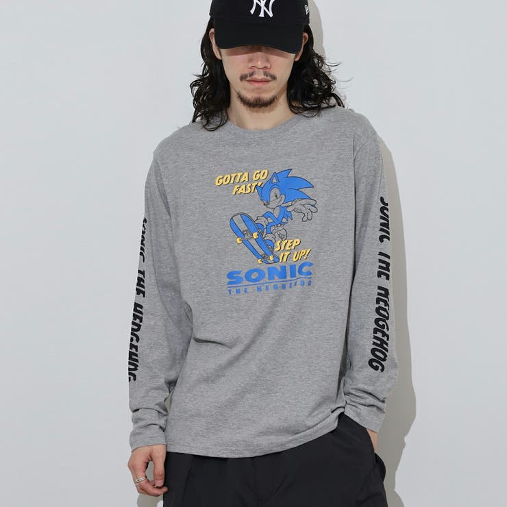 ソニック Tシャツ 長袖 | CharaBasket | 詳細画像1 