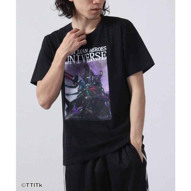 送料無料ライン対応ショップ限定キャンペーン シン・ジャパン・ヒーローズ・ユニバース Tシャツ 全員集合 快適グッズ・旅行小物