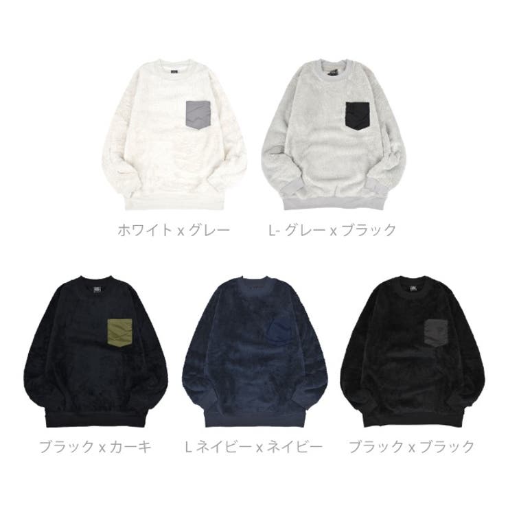 カジュアル ボア トレーナー | CharaBasket | 詳細画像9 