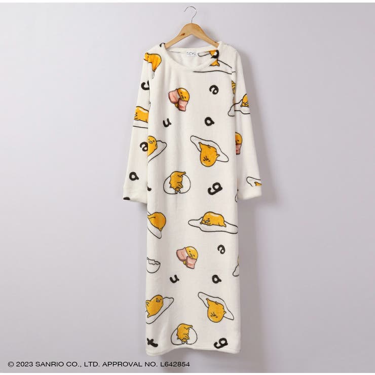 サンリオ キャラクターズ ワンピース 長袖 プリント 部屋着 | CharaBasket | 詳細画像8 