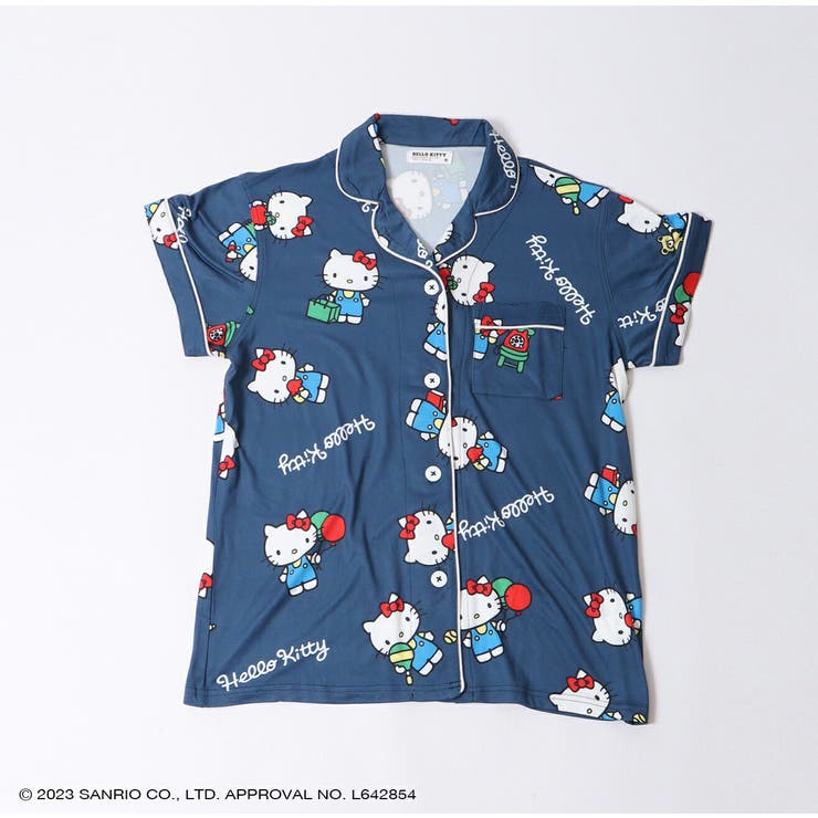 ハローキティ パジャマ ルームウェア セット 春夏 半袖[品番