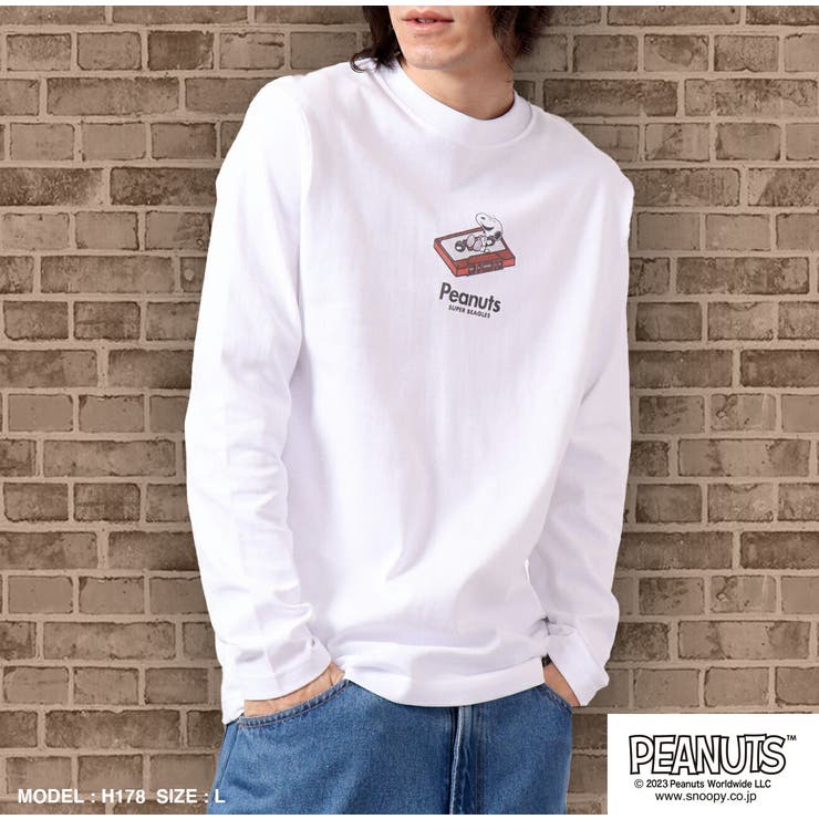 スヌーピー Tシャツ 長袖 | CharaBasket | 詳細画像3 