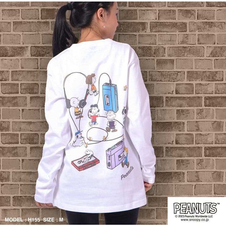 スヌーピー Tシャツ 長袖 | CharaBasket | 詳細画像4 