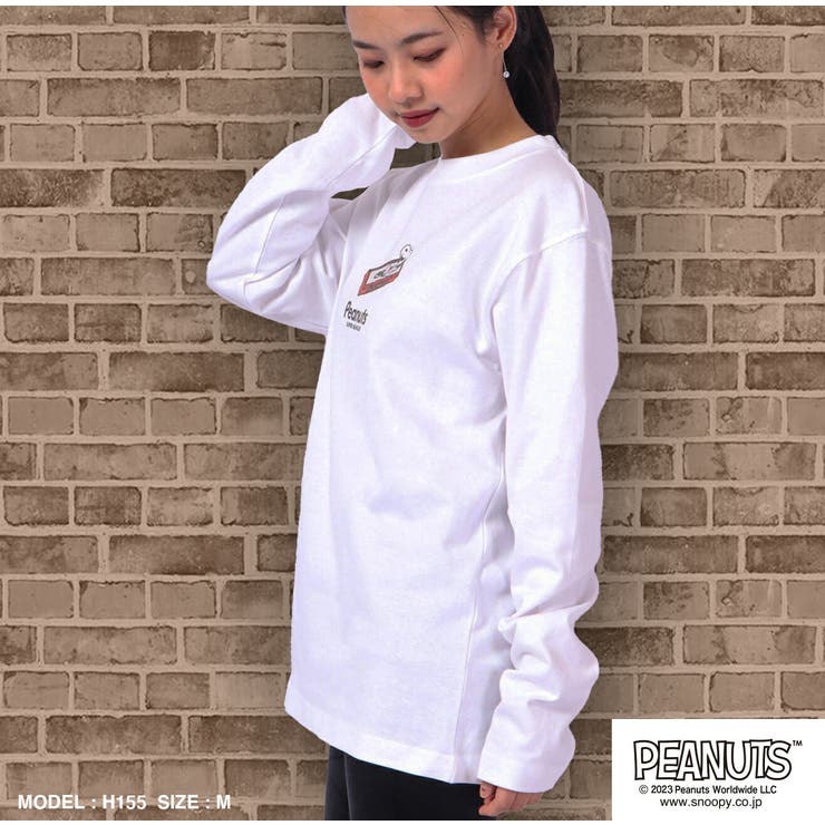 スヌーピー Tシャツ 長袖 | CharaBasket | 詳細画像6 