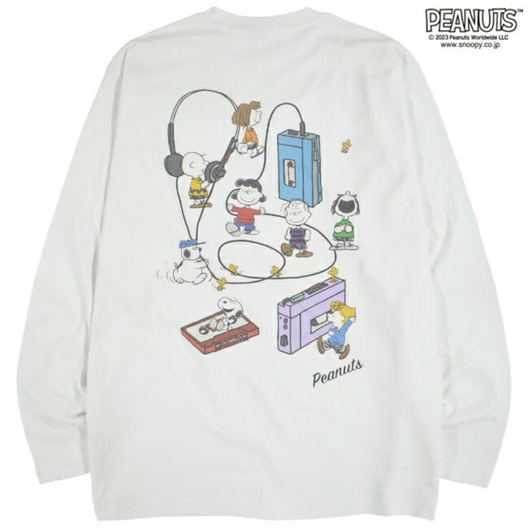スヌーピー Tシャツ 長袖 | CharaBasket | 詳細画像9 